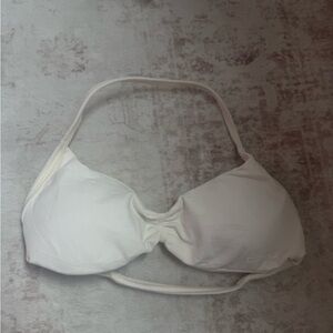 DFYNE White Halter Sports Bra